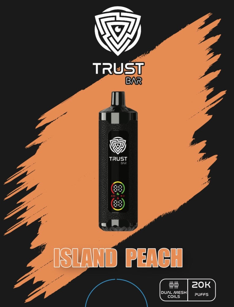 
                  
                    TRUST BAR DISPOSABLE 20k PUFFS 22ML 5MG Dual Mode Rechargeable
                  
                