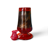 Eternal Flameworks Proxy Core Goblet Set Red/Chocolate Smoke