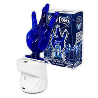 Snoop Dogg - West Side Puffco peak Dry Glass Attachment - Blue