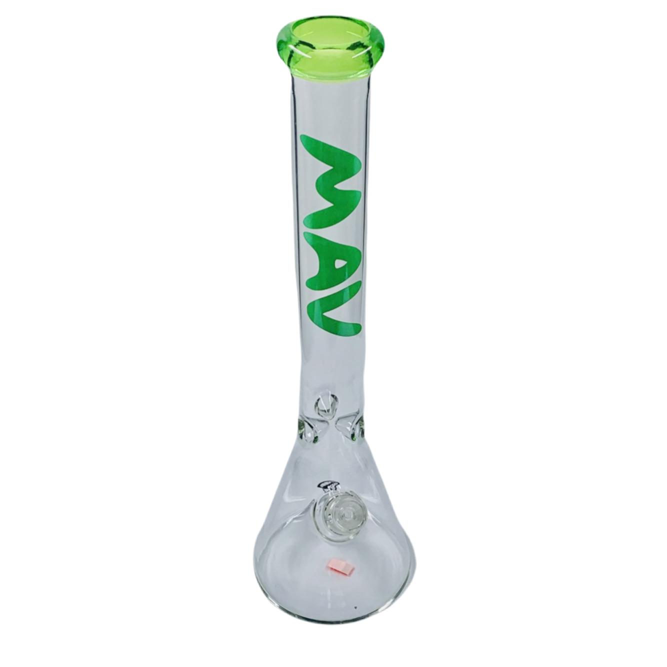 MAV 18'' GREEN CLASSIC BEAKER BONG