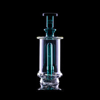 DopGlass Seed Perc Puffco Peak Attachment (Teal)