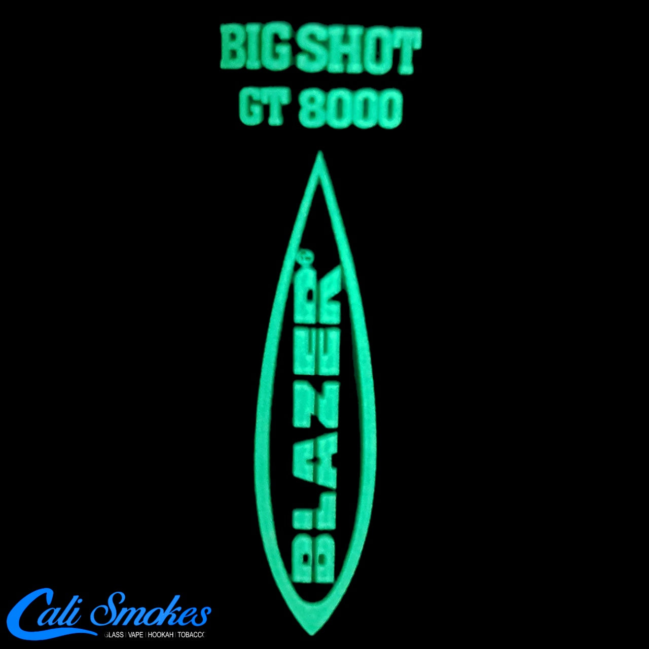 Blazer - Big Shot GT8000 Torch - Limited Edition Blue / Glow in the Dark Logo