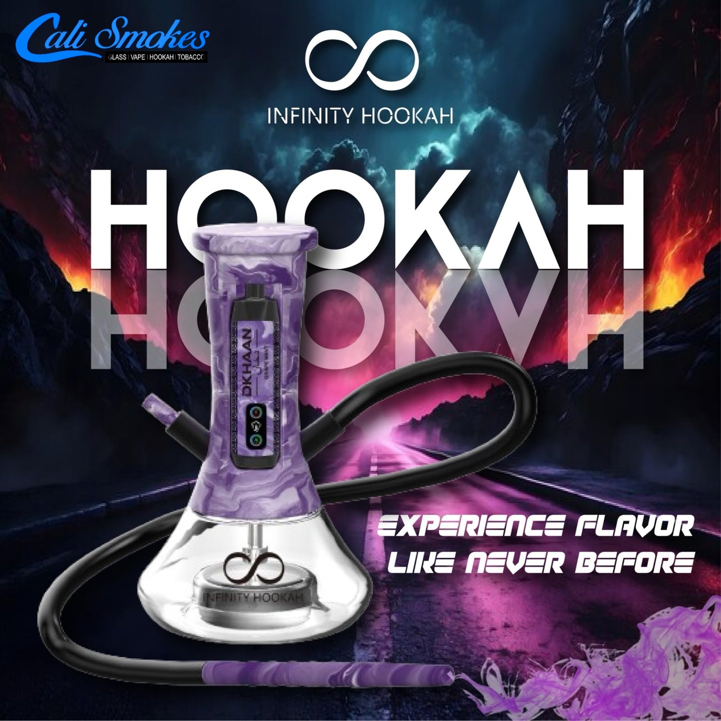 DKHANN INFINITY PORTABLE HOOKAH KIT (FREE DKHANN VAPE)