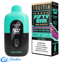 Load image into Gallery viewer, FIFTY BAR X FRUITIA 20k Puffs Disposable 18ml 5%
