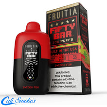 Load image into Gallery viewer, FIFTY BAR X FRUITIA 20k Puffs Disposable 18ml 5%
