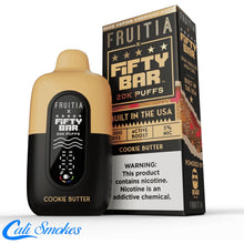 Load image into Gallery viewer, FIFTY BAR X FRUITIA 20k Puffs Disposable 18ml 5%
