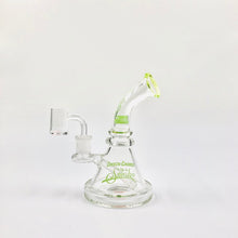 Load image into Gallery viewer, CHEECH &amp; CHONG STRAWBERRY 7 IN BEAKER DAB RIG. COLOR APPLE GREEN

