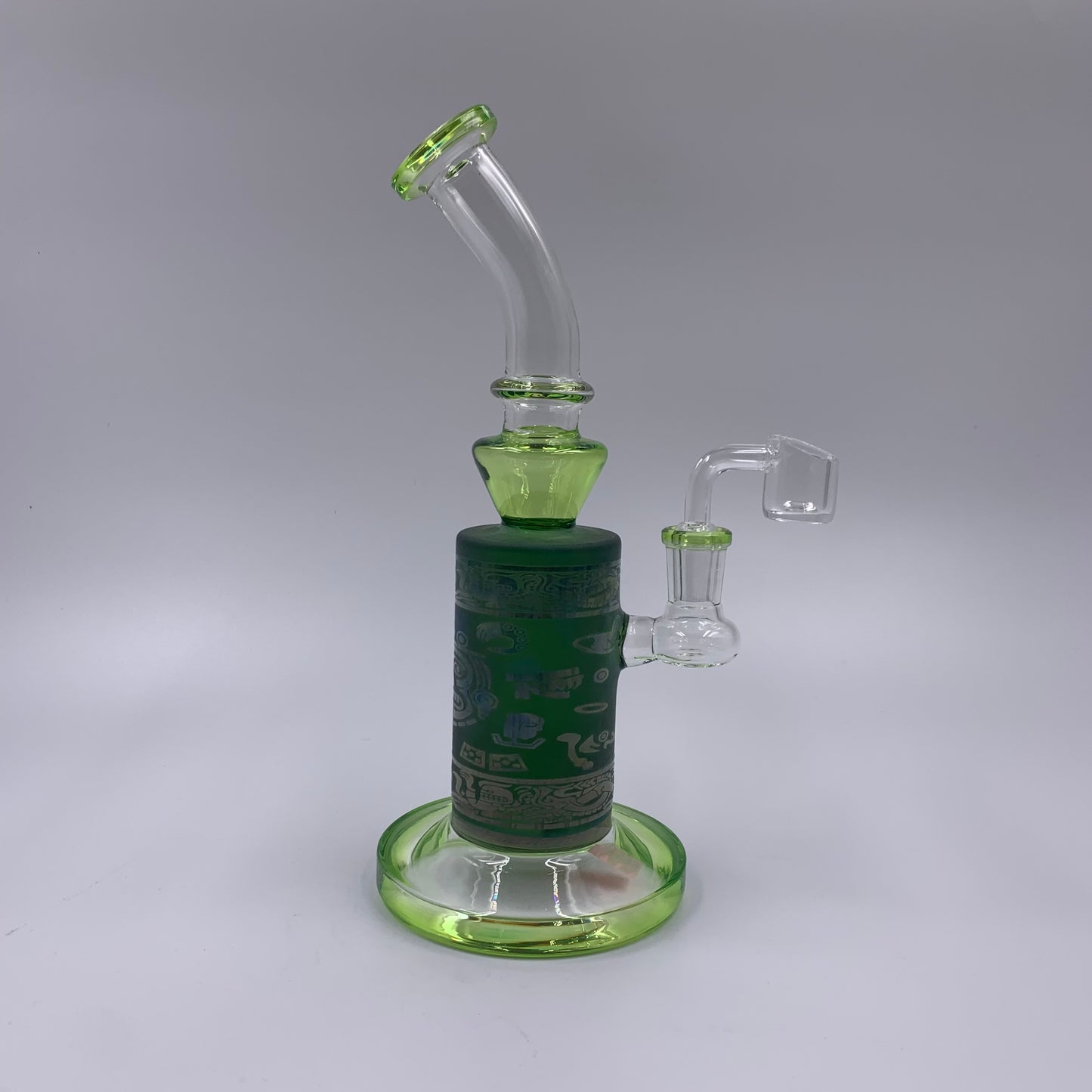 FROSTED GLASS DAB RIG 9"