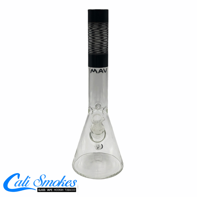 MAV GLASS WATER PIPE BEAKER 16