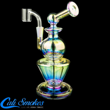 Load image into Gallery viewer, MJ ARSENAL Iriedescent Gemini Mini Dab Rig

